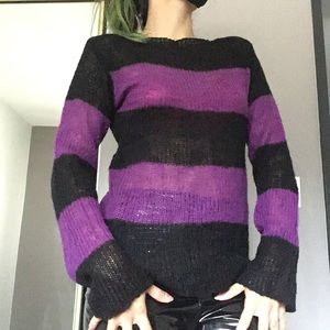 Acrylic Knit Sweater